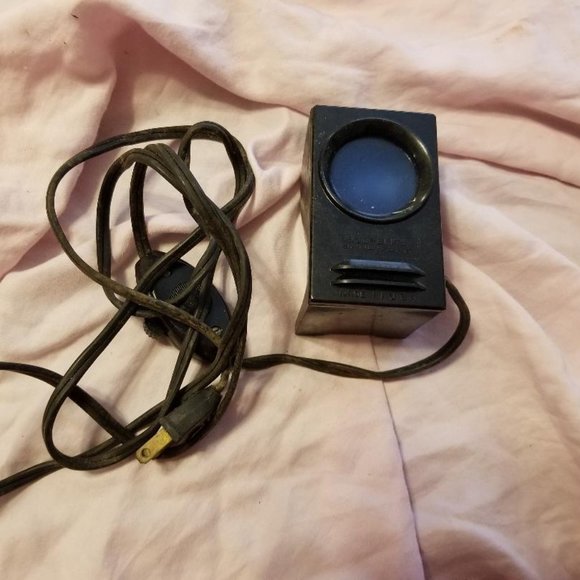 VINTAGE ANTIQUE SCOPELITE SUBSTAGE BAKELITE CAMERA LAMP LIGHT CLAY - ADAMS